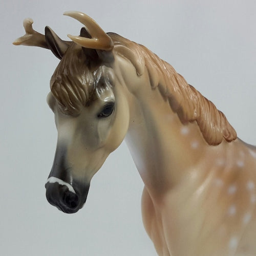 FAWN - OOAK Decorator Pony with Antlers