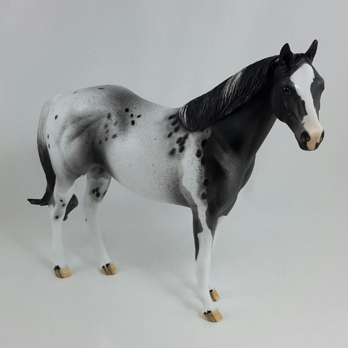 WISHBONE - OOAK Gray Appaloosa