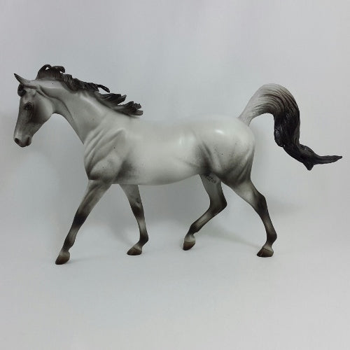 DRUMSTICK - OOAK Gray Roan Pony