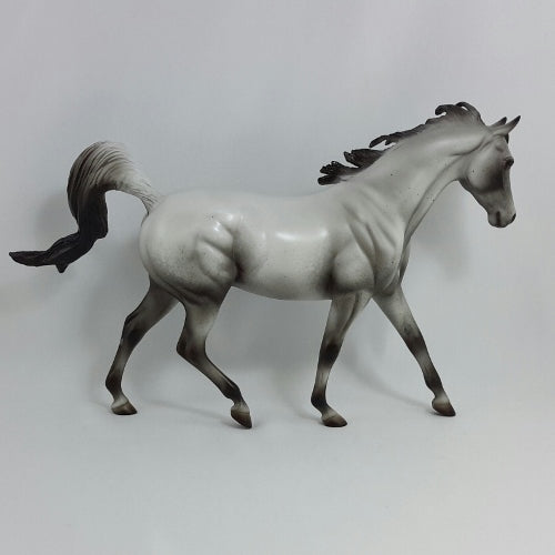 DRUMSTICK - OOAK Gray Roan Pony
