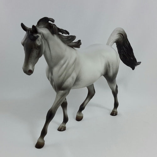 DRUMSTICK - OOAK Gray Roan Pony