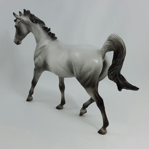 DRUMSTICK - OOAK Gray Roan Pony