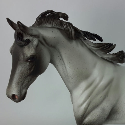 DRUMSTICK - OOAK Gray Roan Pony