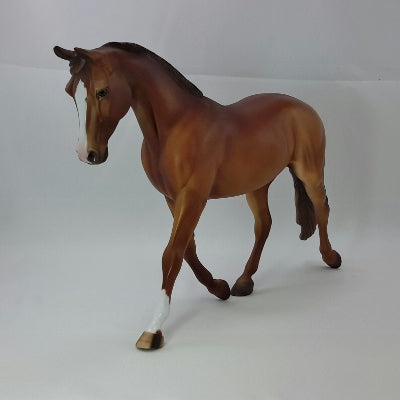 MISS HOSPITALITY -  Chestnut Palouse Model Horse