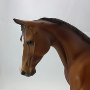 MISS HOSPITALITY -  Chestnut Palouse Model Horse