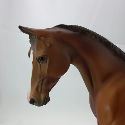 MISS HOSPITALITY -  Chestnut Palouse Model Horse