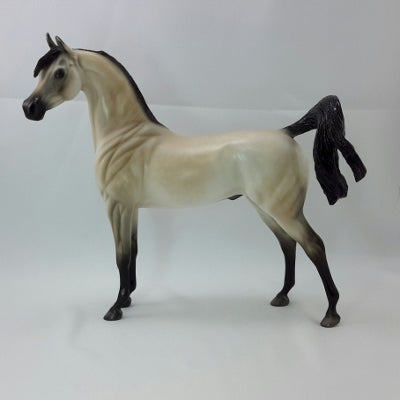 DELICIOUS - OOAK Buttermilk Buckskin Arabian
