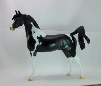 I LOVE TURKEY - OOAK Black Pinto Arabian