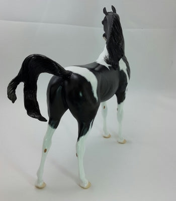 I LOVE TURKEY - OOAK Black Pinto Arabian