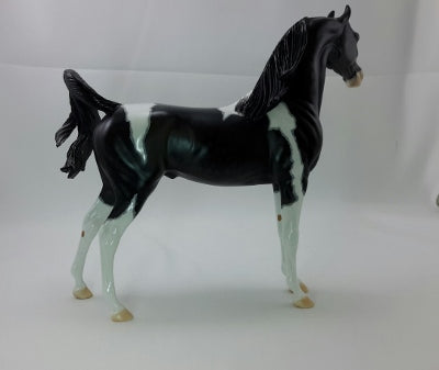 I LOVE TURKEY - OOAK Black Pinto Arabian
