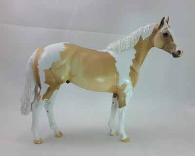 WILD TURKEY - OOAK Palomino Paint Stock Horse