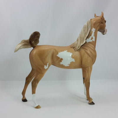 CLARICE - PALE CHESTNUT OVERO ARABIAN BY SHERYL LEISURE