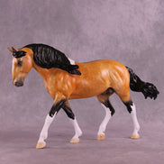 Sugar Cookie OOAK FCM Irish Draught by Anna Rieck HS25