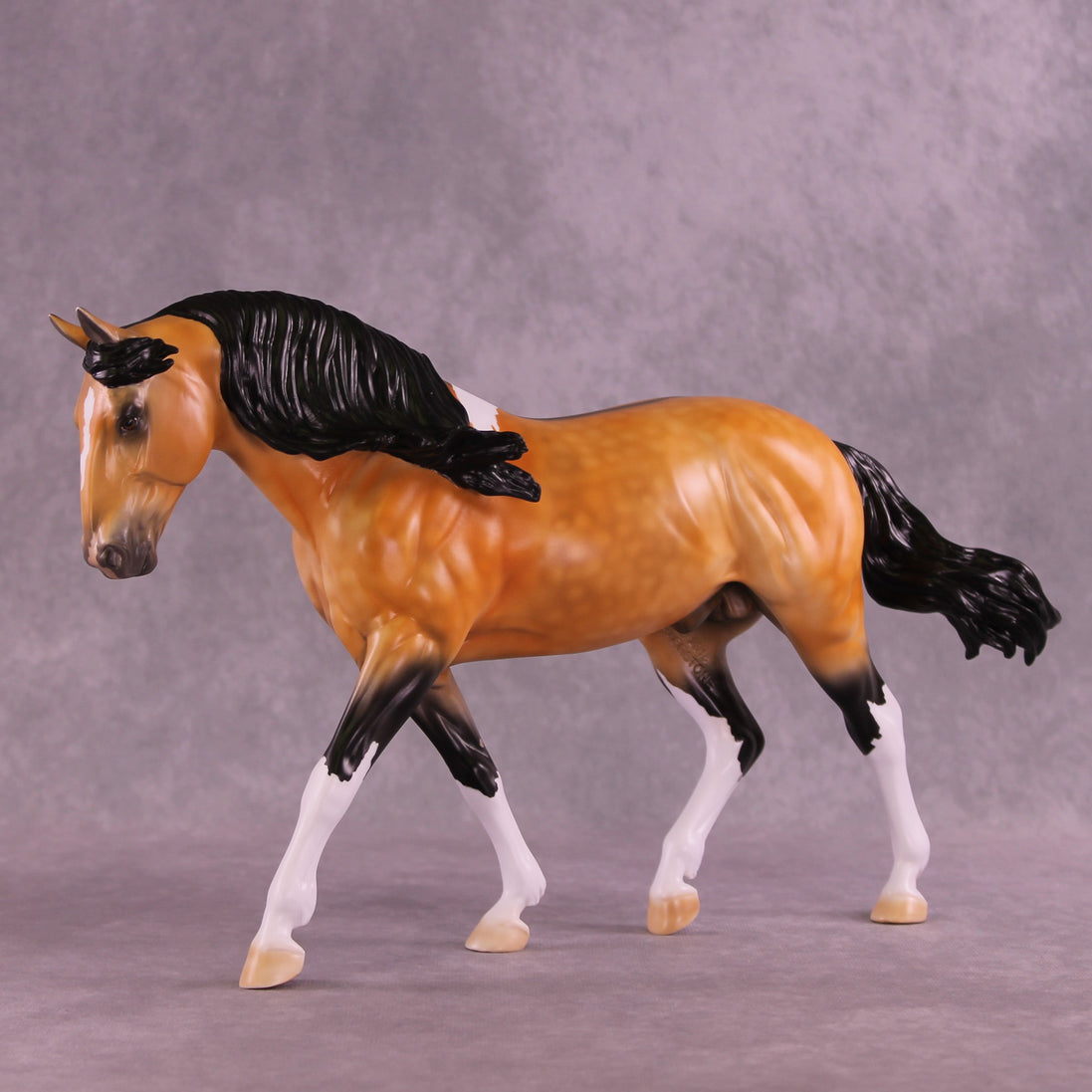 Sugar Cookie OOAK FCM Irish Draught by Anna Rieck HS25
