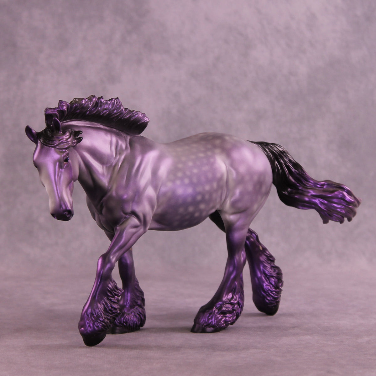 Sugar Plum OOAK FCM Irish Cob by Anna Rieck HS25