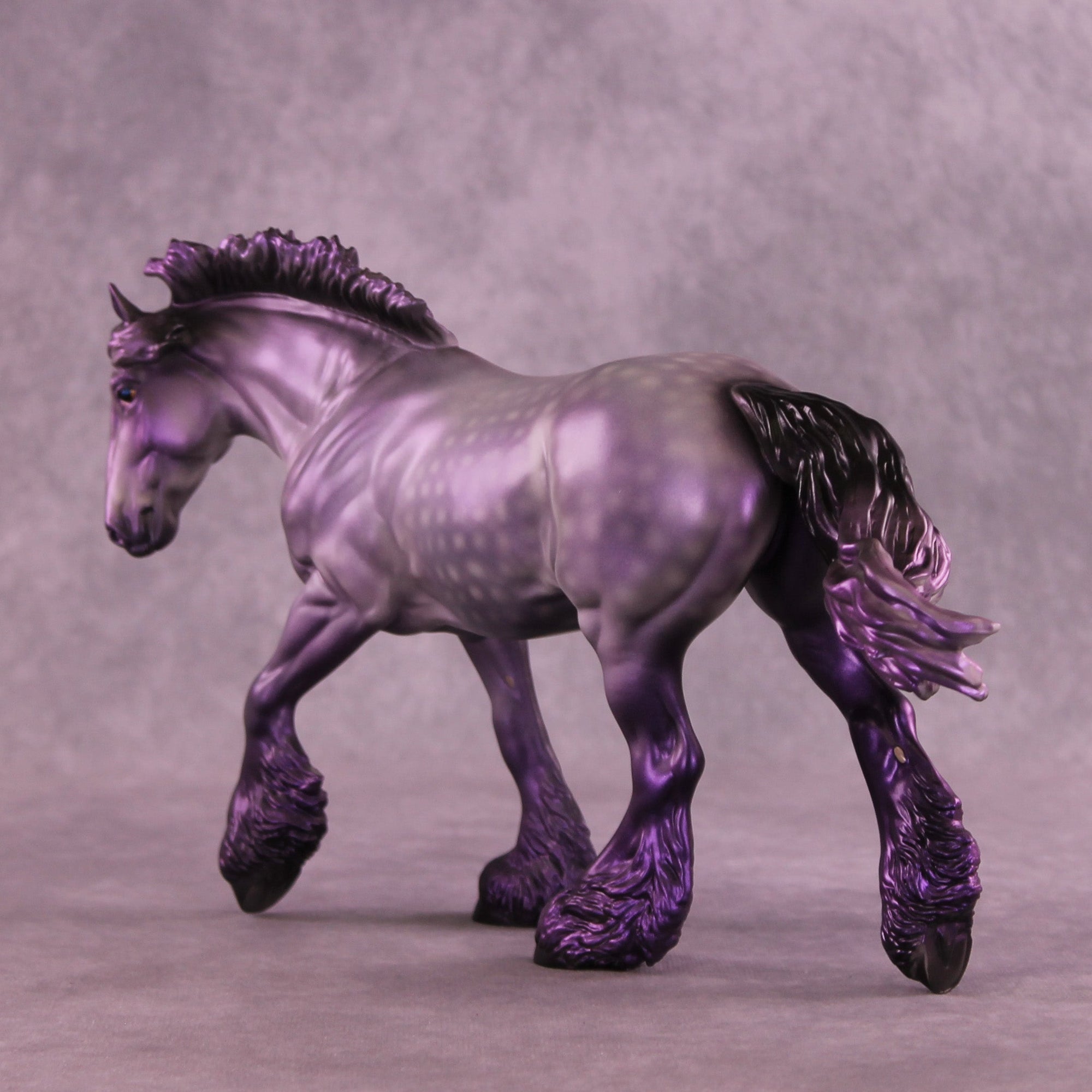 Sugar Plum OOAK FCM Irish Cob by Anna Rieck HS25