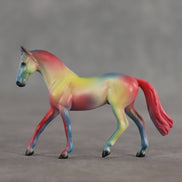 Superman OOAK Chip Warmblood by Dawn Quick SCD26