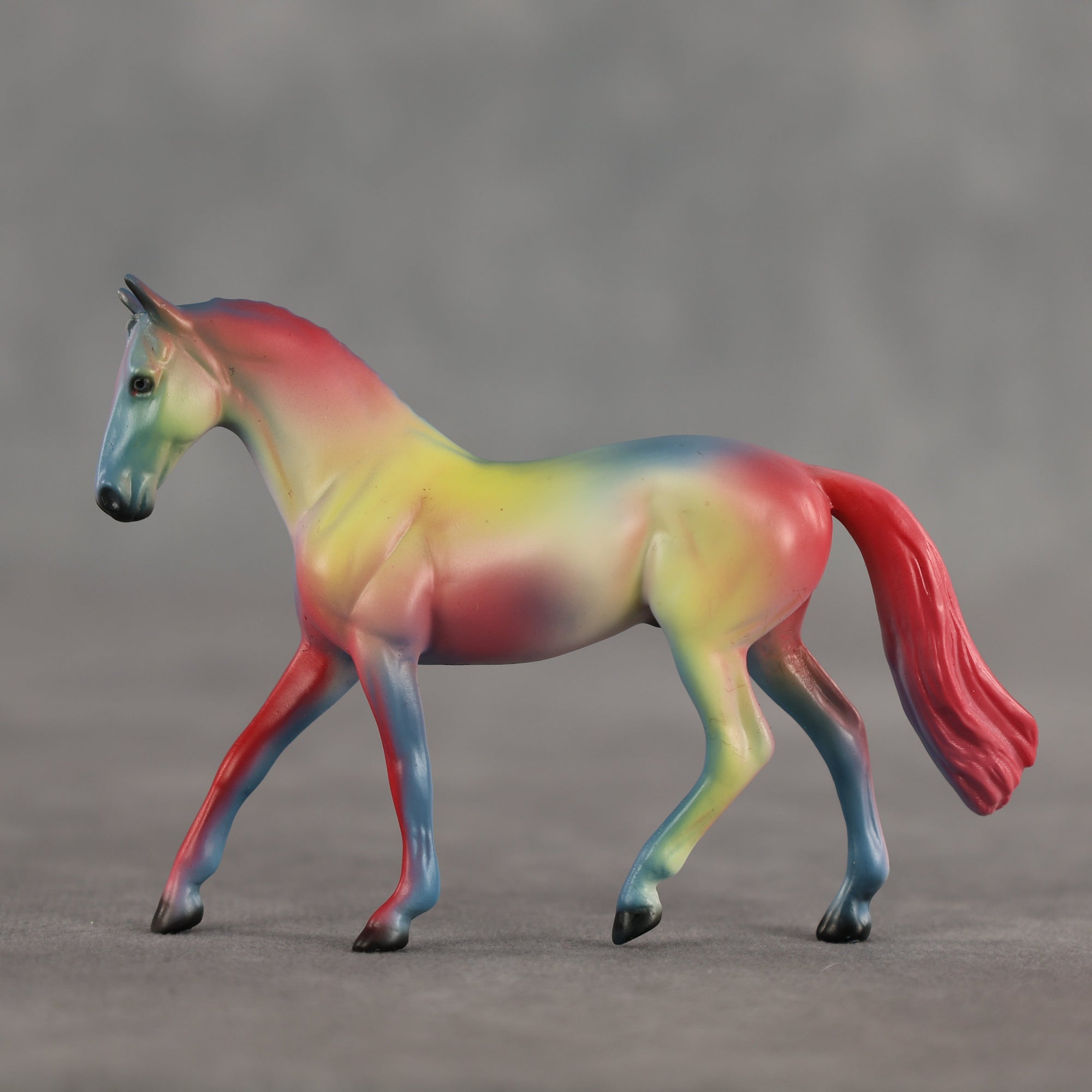 Superman OOAK Chip Warmblood by Dawn Quick SCD26