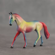 Superman OOAK Chip Warmblood by Dawn Quick SCD26