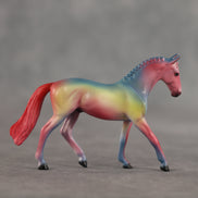 Superman OOAK Chip Warmblood by Dawn Quick SCD26
