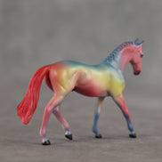 Superman OOAK Chip Warmblood by Dawn Quick SCD26