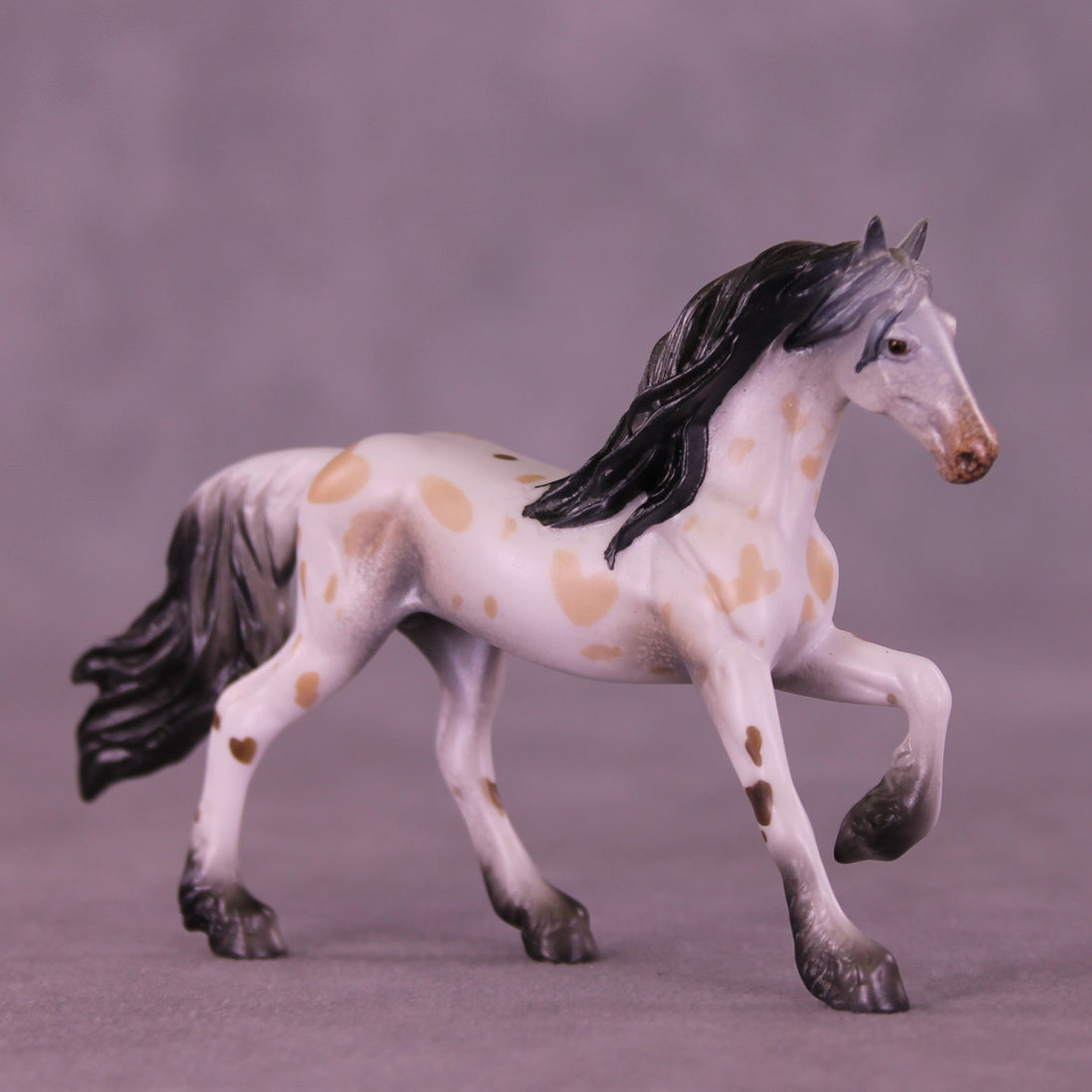 Sweet Treat OOAK Chip Friesian by Anna Rieck VV26