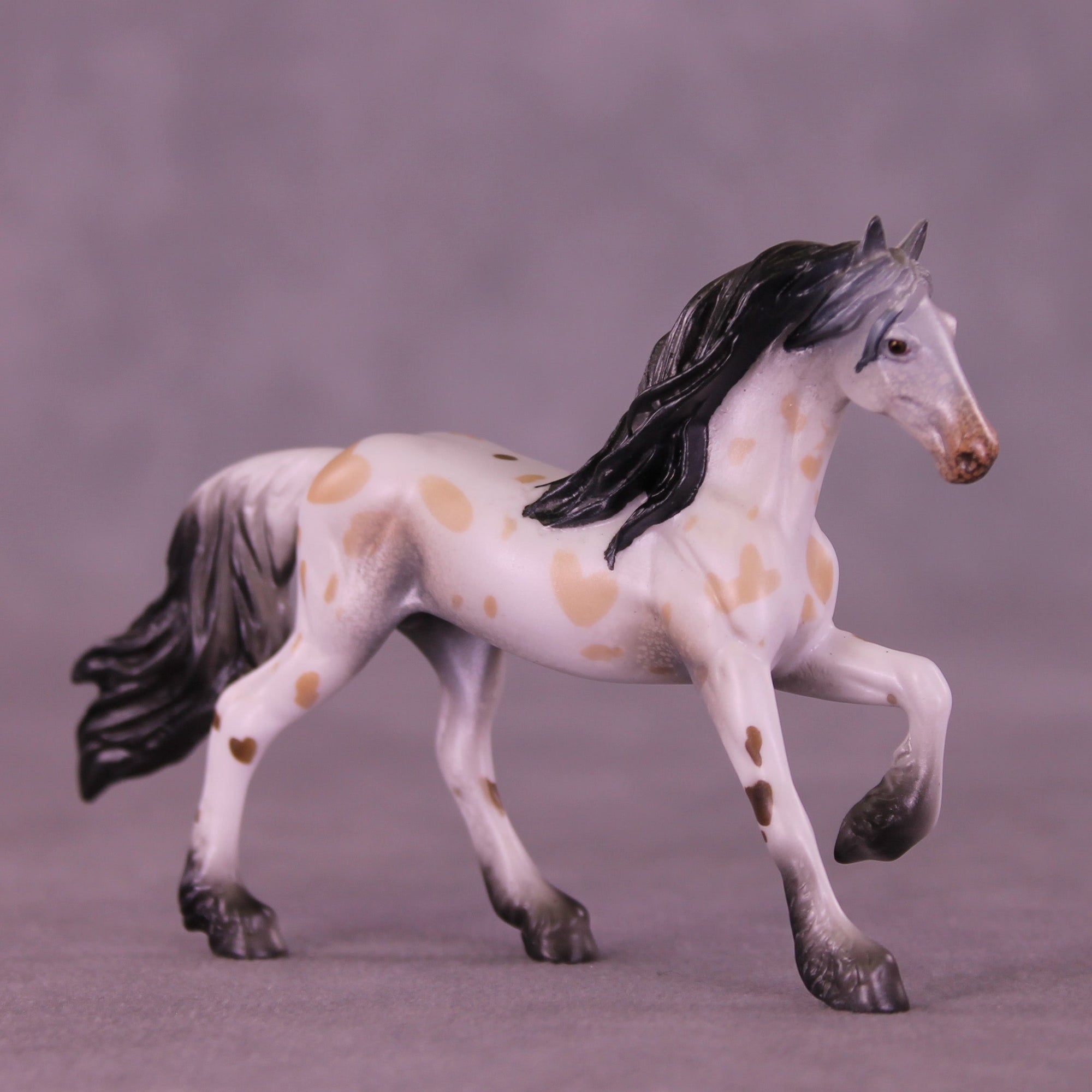 Sweet Treat OOAK Chip Friesian by Anna Rieck VV26