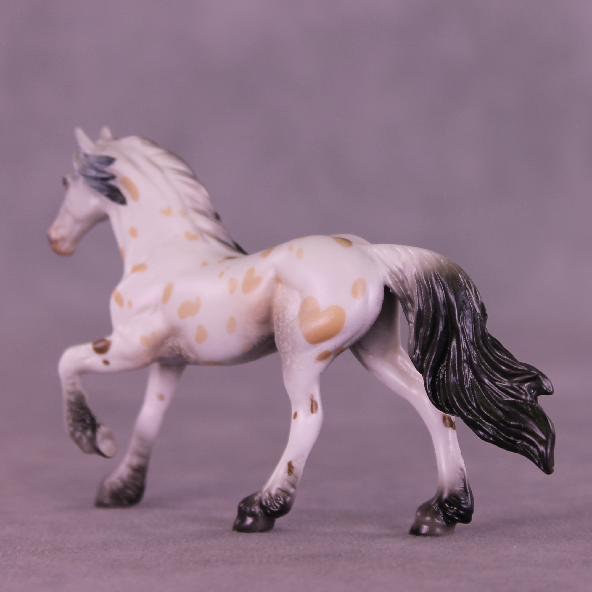 Sweet Treat OOAK Chip Friesian by Anna Rieck VV26