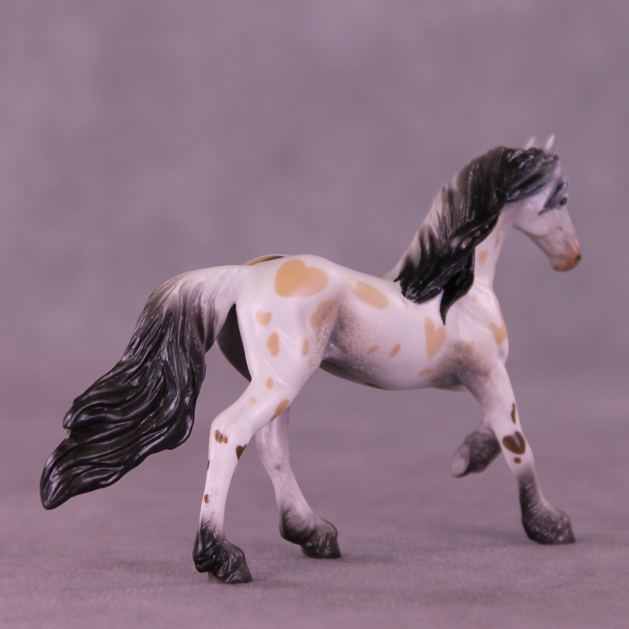 Sweet Treat OOAK Chip Friesian by Anna Rieck VV26