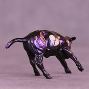 Swipe Left OOAK Chip Cow by Erin Corbett VV26