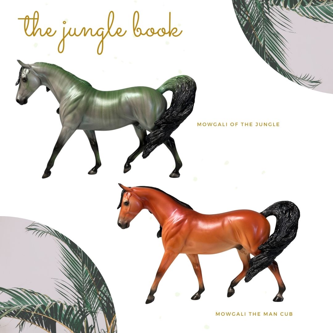 Mowgli PRE ORDER Customer Choice: Wild Bay or Deco Green Jungle Custom Pony The Jungle Book Classic Literature Series By Ellen Robbins CL24 Online Exclusive Sale