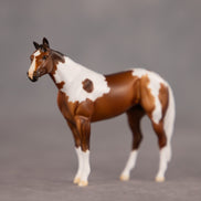 Toffee Crunch OOAK Chip Stock Horse by Dawn Quick EQ26