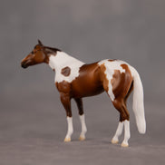 Toffee Crunch OOAK Chip Stock Horse by Dawn Quick EQ26