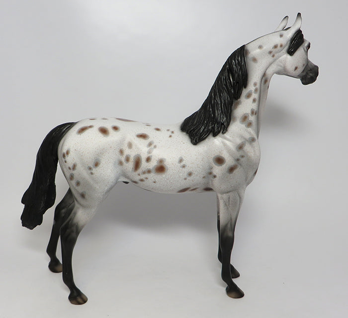 TOLKIEN-OOAK APPALOOSA ARABIAN MODEL HORSE 8/4