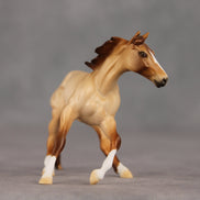 Trailhead OOAK Chip Cutting Horse by Ellen Robbins SHCF26