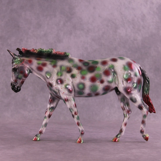 Trim the Tree OOAK FCM Large Mule by Anna Rieck HS25