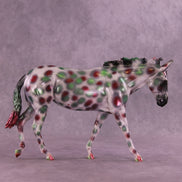 Trim the Tree OOAK FCM Large Mule by Anna Rieck HS25