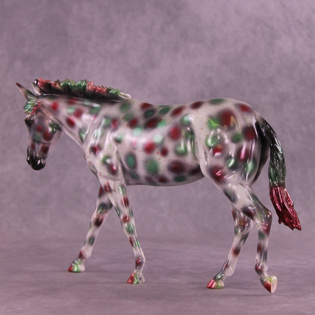 Trim the Tree OOAK FCM Large Mule by Anna Rieck HS25