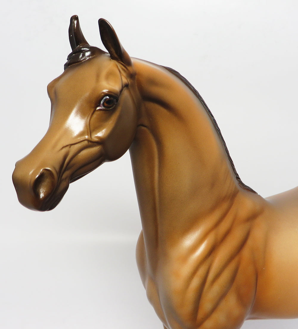 TROOPER~OOAK CHESNUT ARABIAN MODEL HORSE 4/28