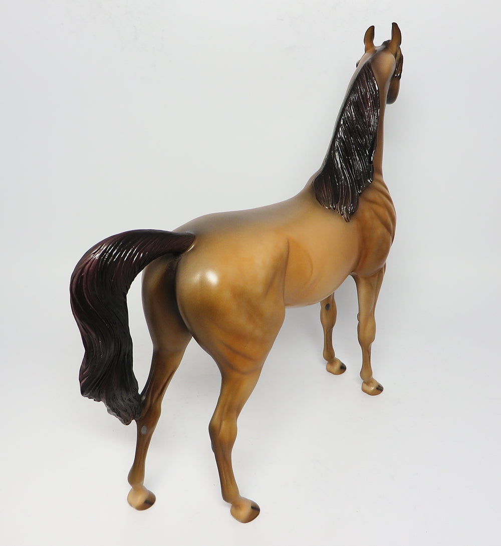 TROOPER~OOAK CHESNUT ARABIAN MODEL HORSE 4/28