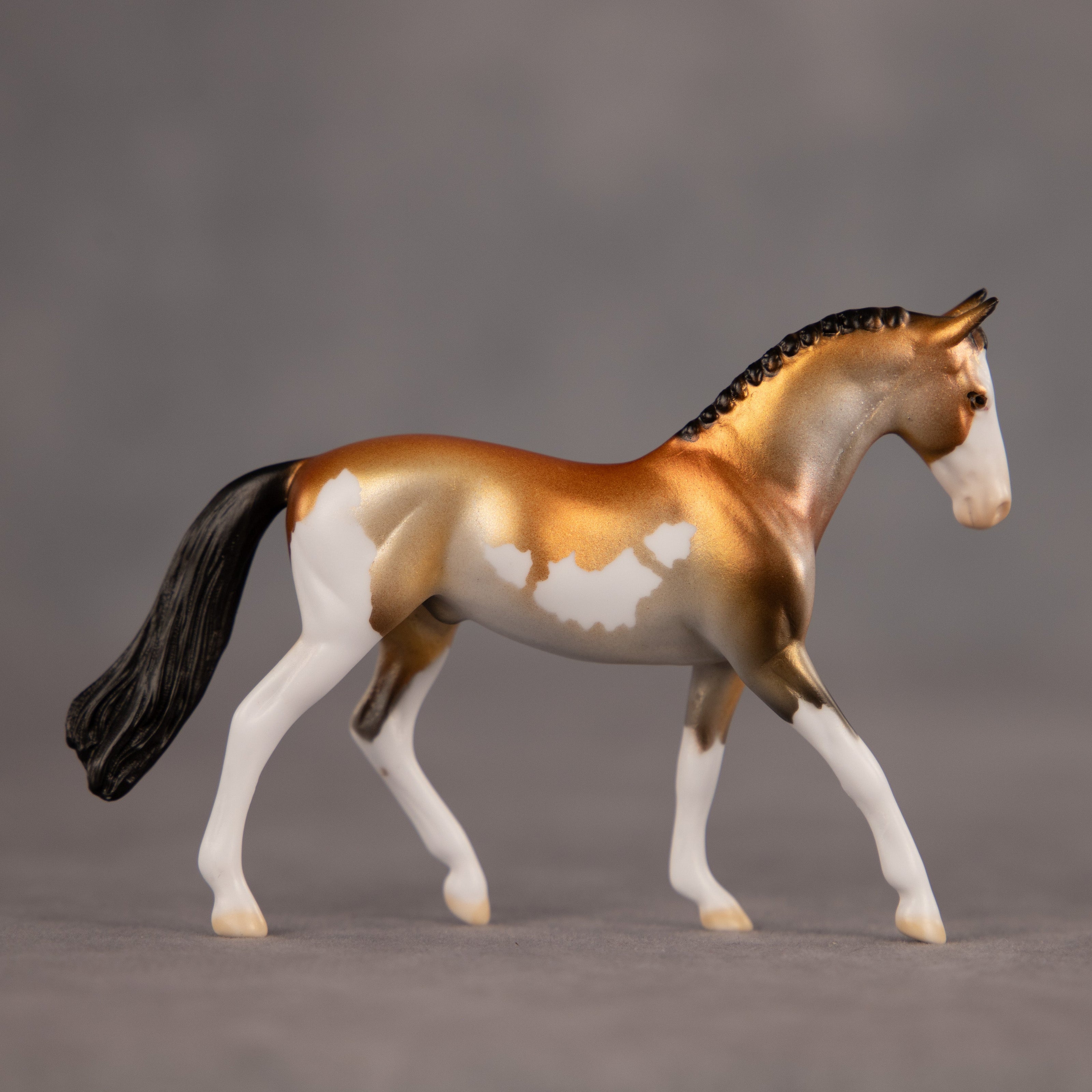 Trophy Case OOAK Chip Warmblood by Dawn Quick EQ26