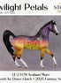 SAMPLE Twilight Petals LE-2 FCM Arabian Mare by Dawn Quick SS0326