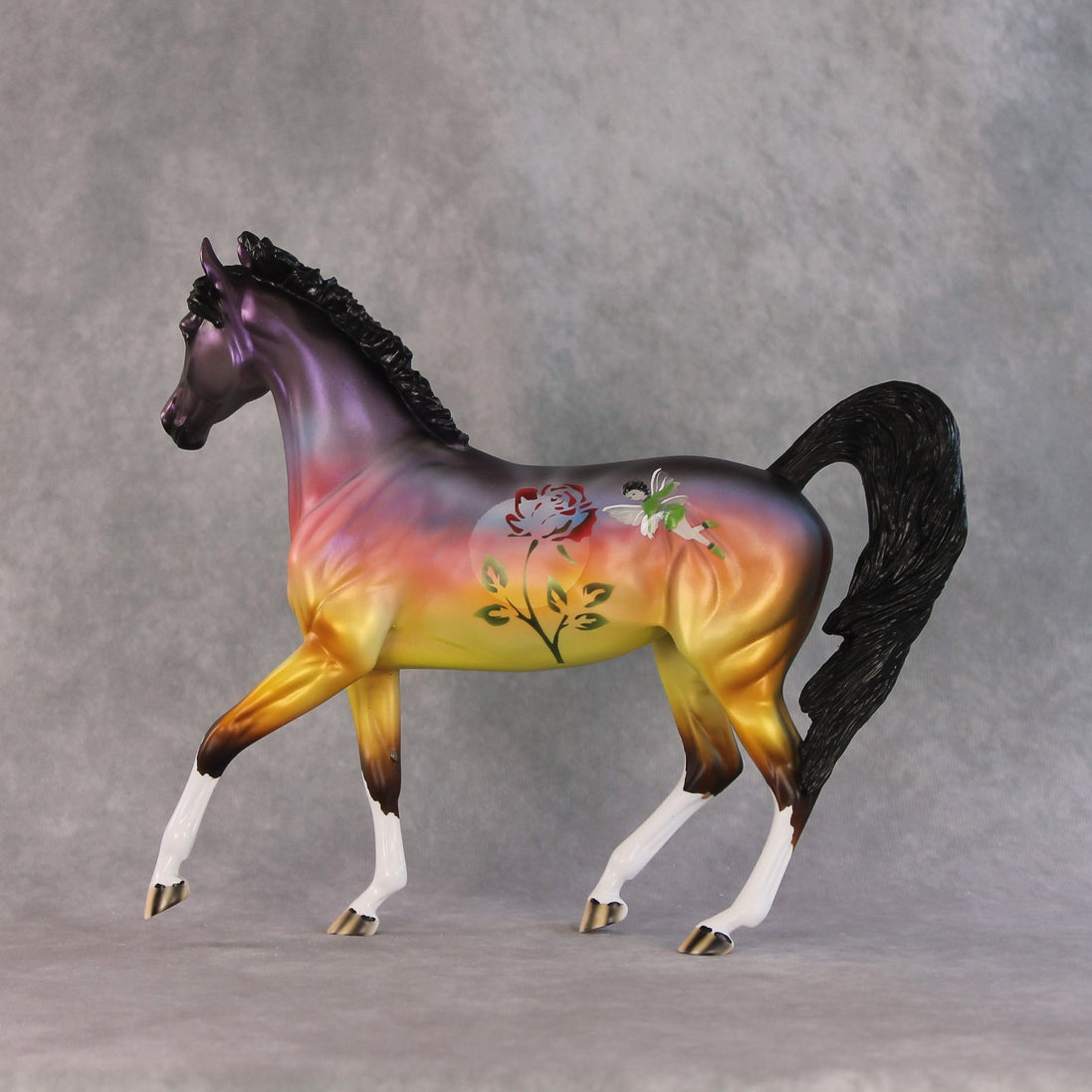 SAMPLE Twilight Petals LE-2 FCM Arabian Mare by Dawn Quick SS0326
