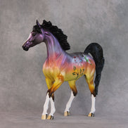 SAMPLE Twilight Petals LE-2 FCM Arabian Mare by Dawn Quick SS0326