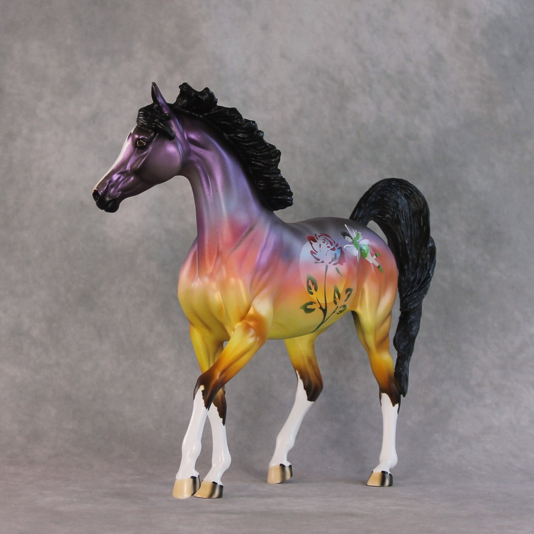 SAMPLE Twilight Petals LE-2 FCM Arabian Mare by Dawn Quick SS0326