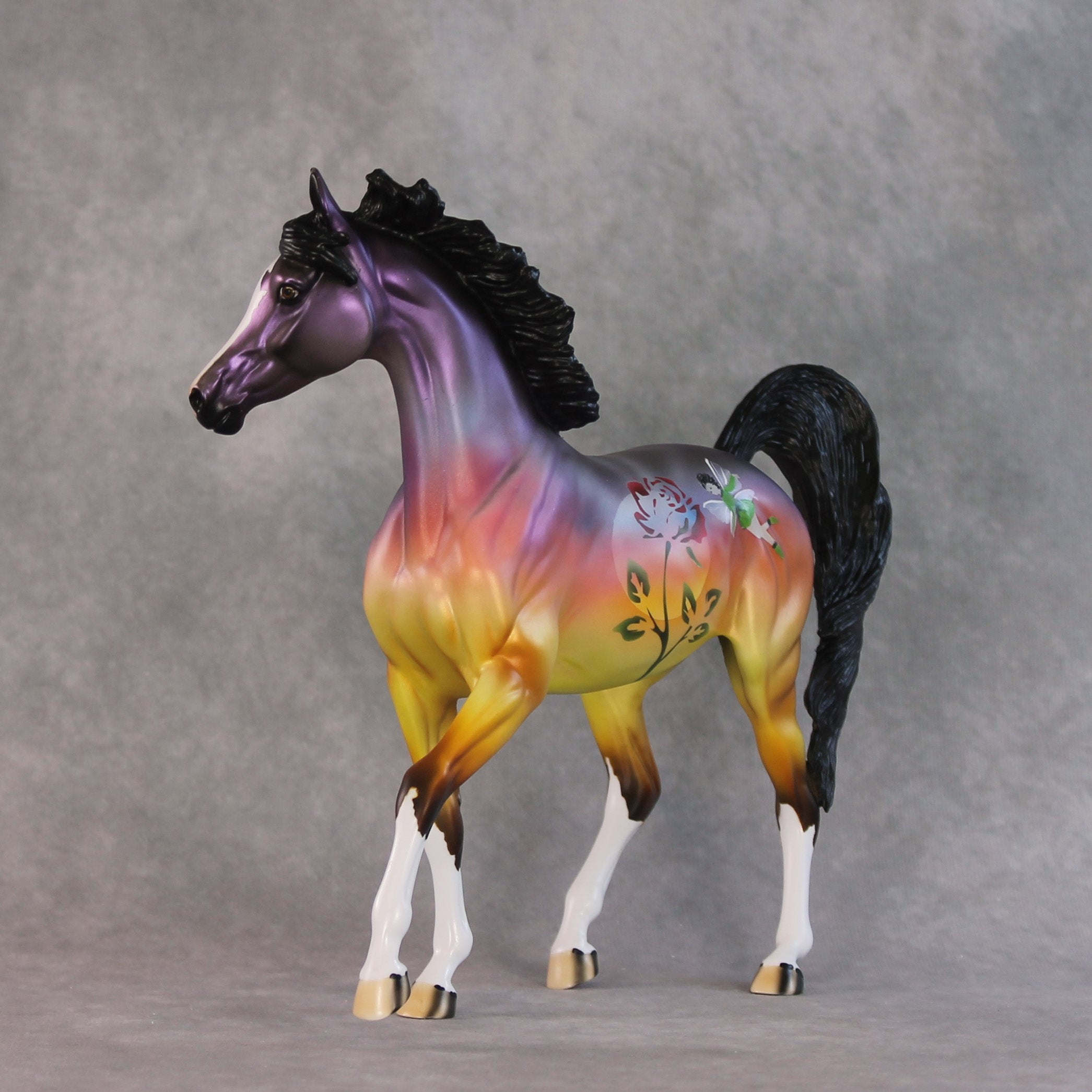 SAMPLE Twilight Petals LE-2 FCM Arabian Mare by Dawn Quick SS0326