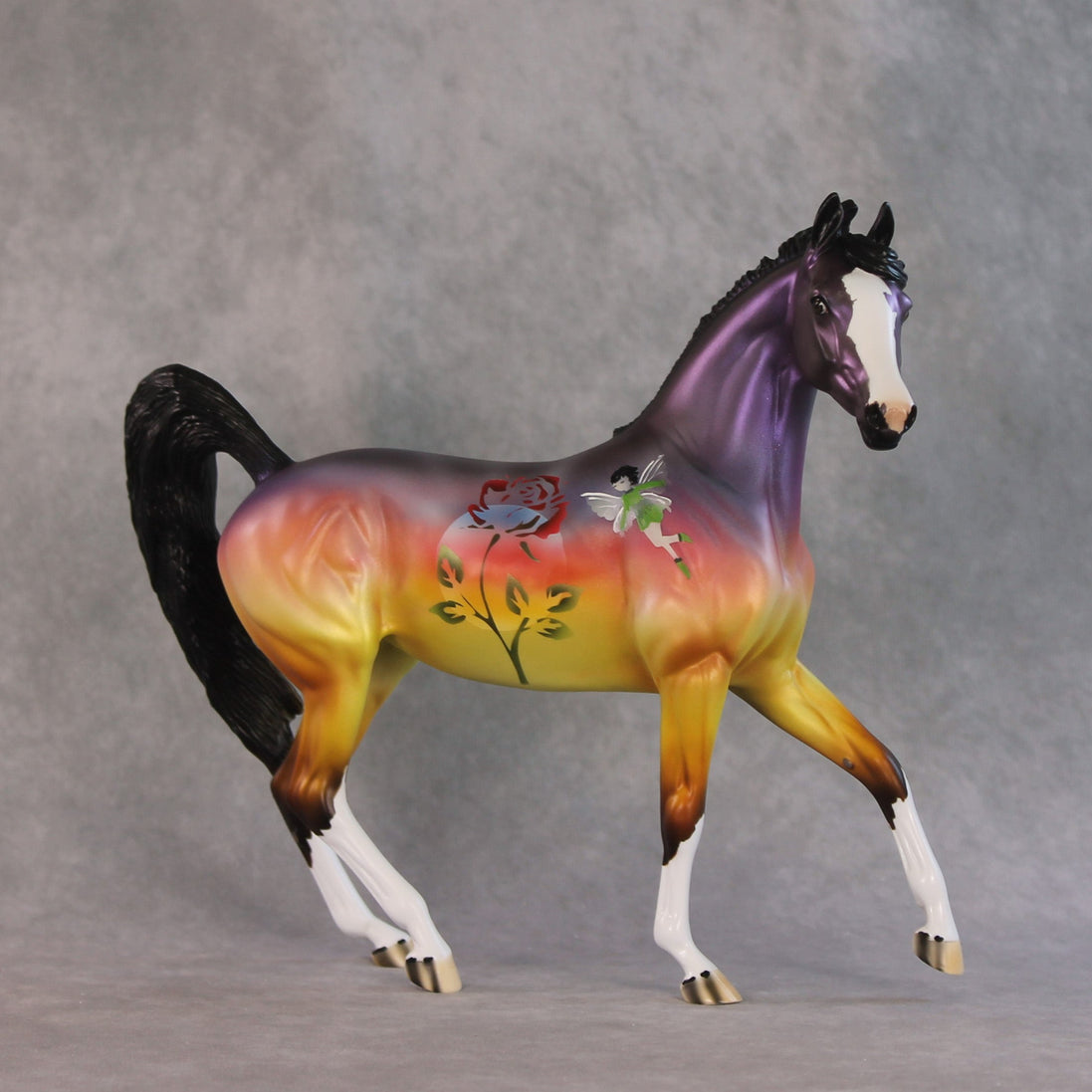 SAMPLE Twilight Petals LE-2 FCM Arabian Mare by Dawn Quick SS0326
