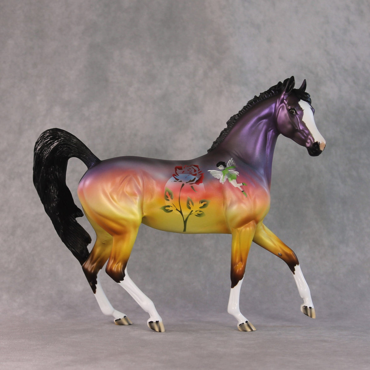 SAMPLE Twilight Petals LE-2 FCM Arabian Mare by Dawn Quick SS0326