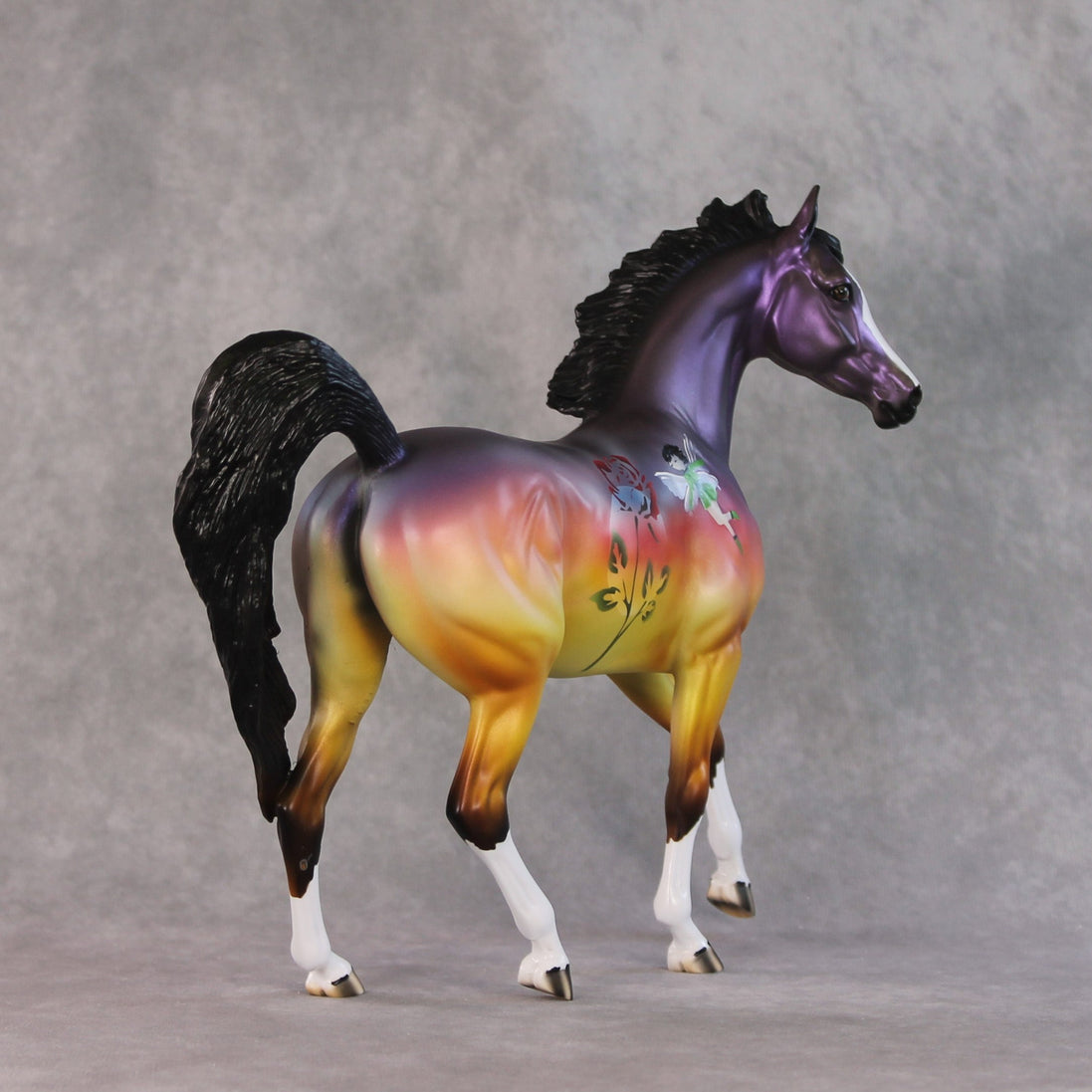SAMPLE Twilight Petals LE-2 FCM Arabian Mare by Dawn Quick SS0326
