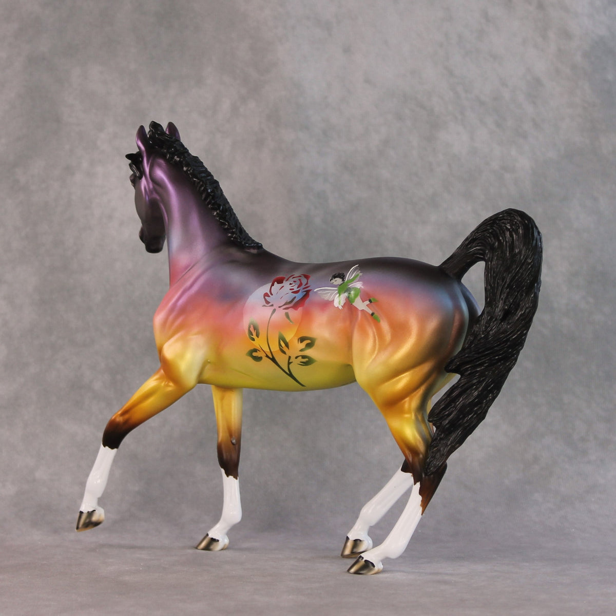 SAMPLE Twilight Petals LE-2 FCM Arabian Mare by Dawn Quick SS0326